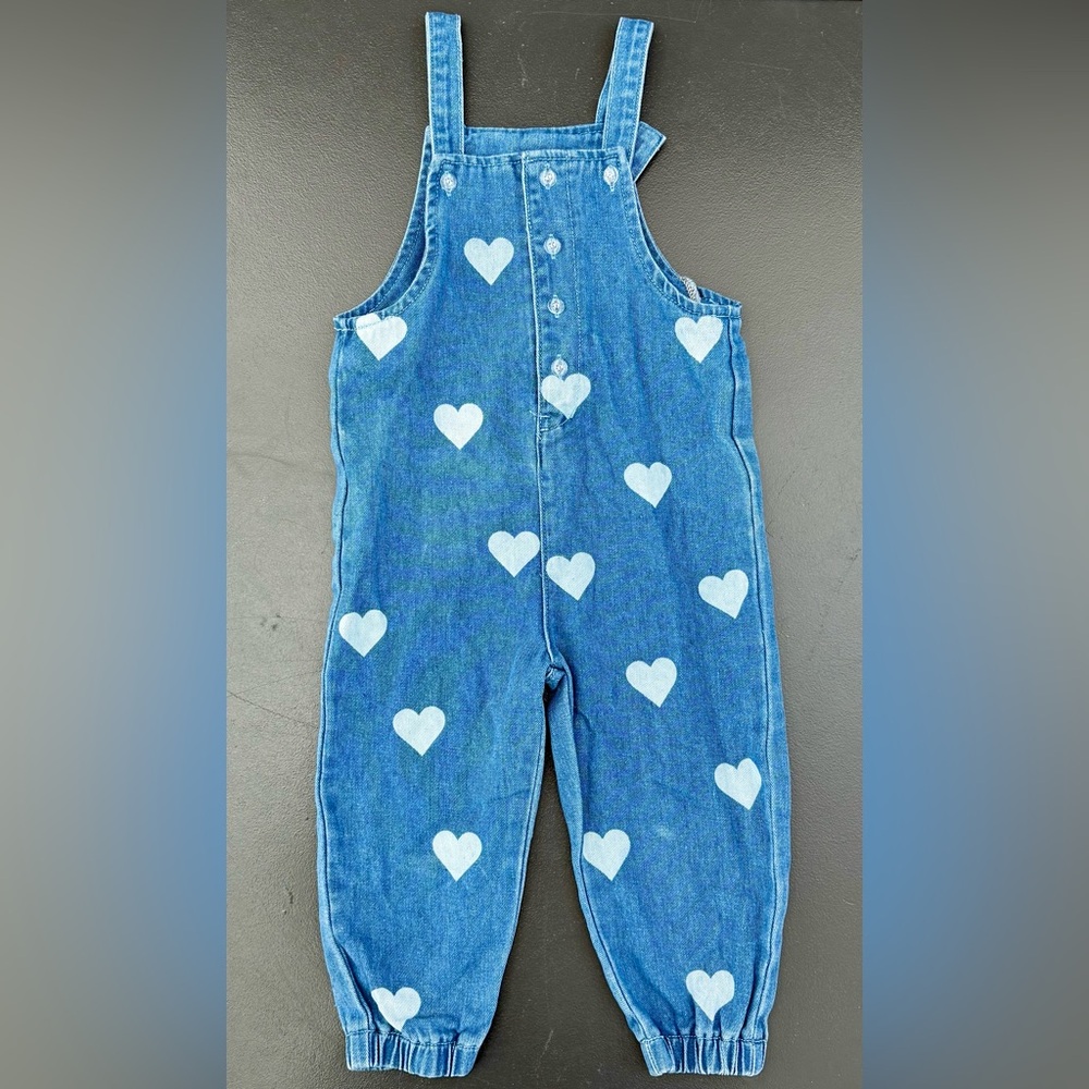 SHEIN Heart overalls size 2-3T girls toddler